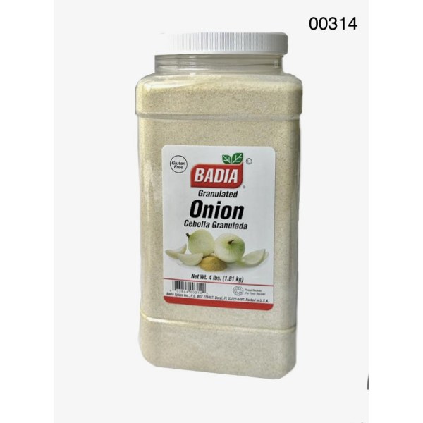 ONION POWDER BADIA/CEBOLLA. 4/4LB