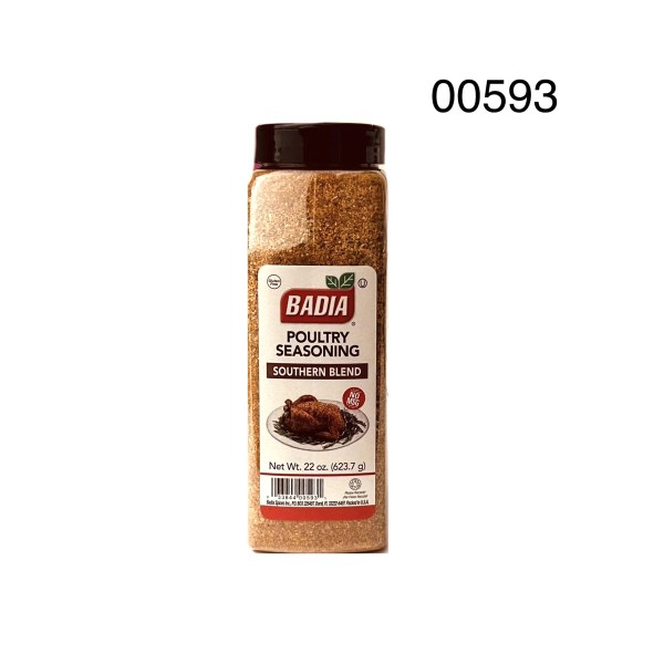 BD POULTRY SEASONING. 6/22OZ