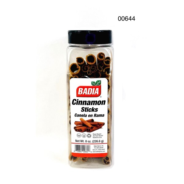 CINNAMON STICKS/CANELA EN PALITOS. 6/8OZ