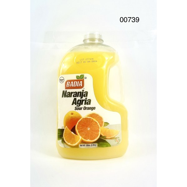 BADIA SOUR ORANGE/NARANJA AGRIA. 4/1GAL