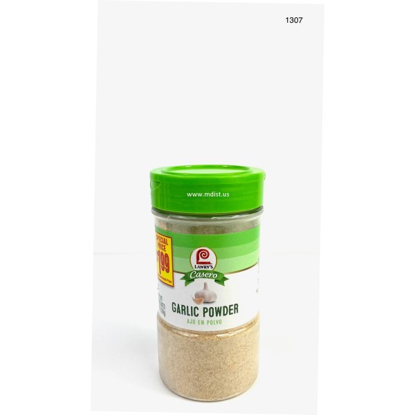 GARLIC POWDER/AJO EN POLVO. 12/8OZ