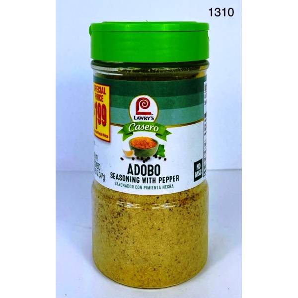 ADOBO WITH PEPPER/ADOBO C/PIMIENTA. 12/12.25OZ