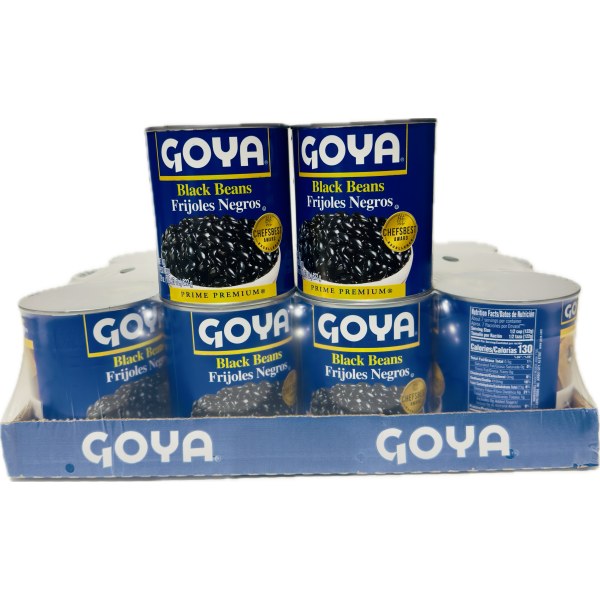 BLACK BEANS/FRIJOL NEGRO LATA. 12/29OZ