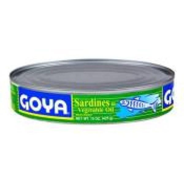 SARDINES IN VEG OIL/SARDINAS. 24/15OZ