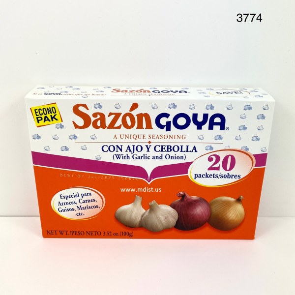 SEASONING GARLIC & ONION/SAZON. 18/3.52OZ