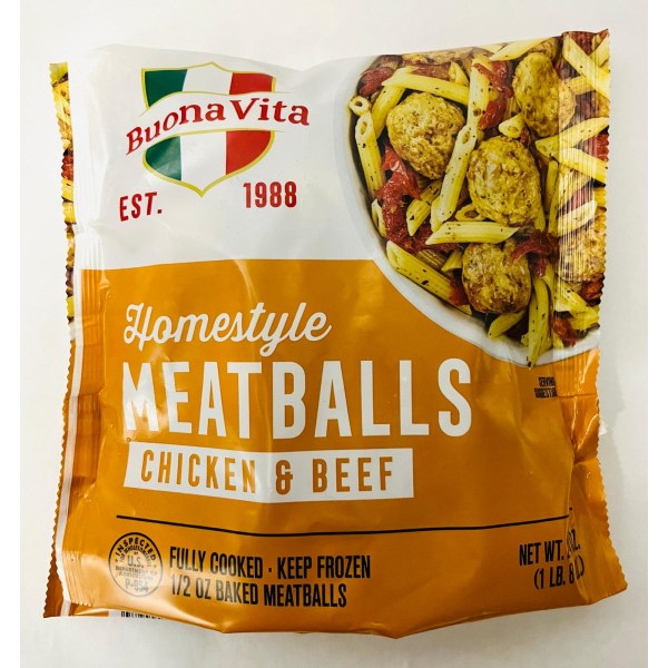 MEATBALL 0.5OZ CHICKEN/BEEF  ALBONDIGA. 20/24OZ