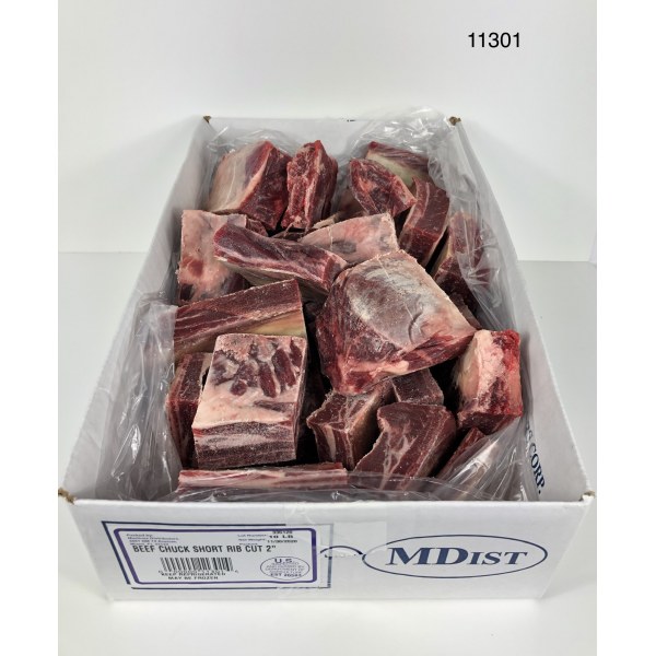 CHUCK SHORT RIB 2"CUT/COSTILLA RES. 1/10LB