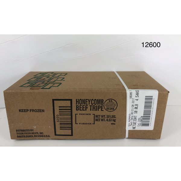 HONEY.COMB TRIPE/PANZA RES BEEF. 1/10LB