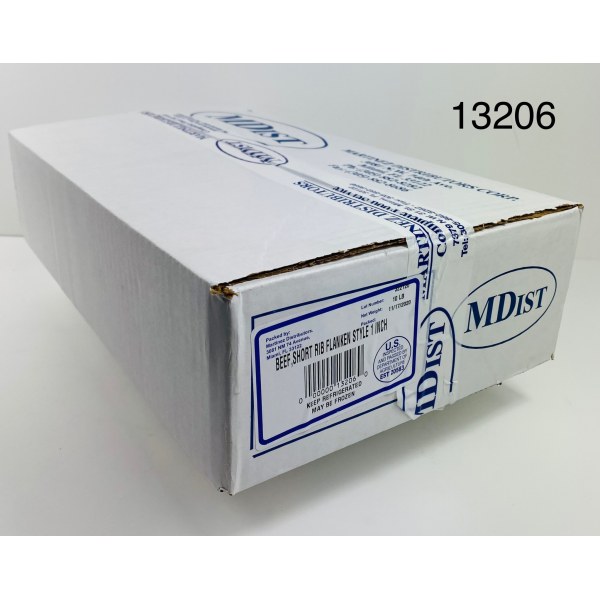 RIB SHORTRIB 1" FLANKEN/TIRA ASAR. 1/10LB