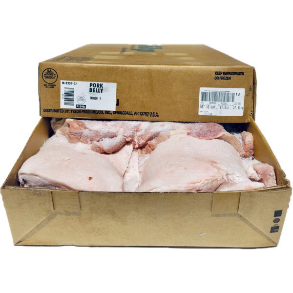 PORK BELLY 10-12 DERIND S/OFF BARRIGADA. 5/12LB