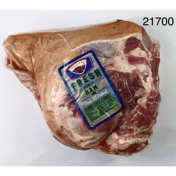 PORK HAM/PIERNA 20-26 CERDO FRESCA. 2/20LB