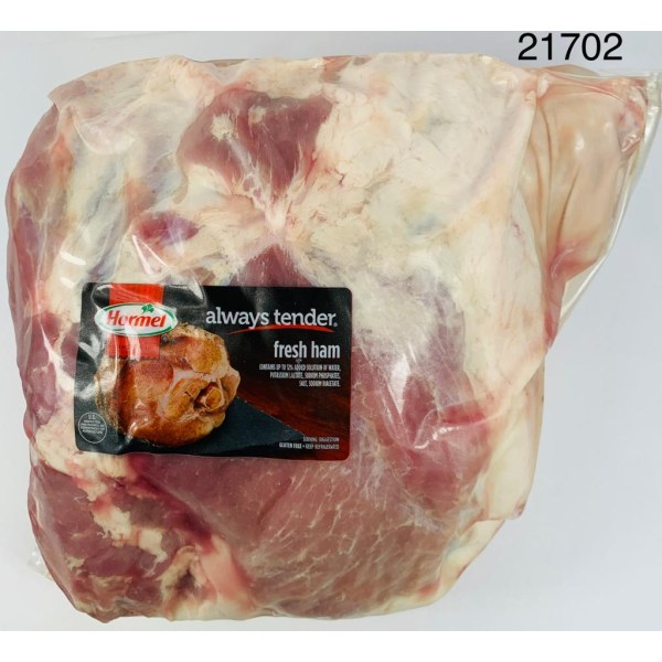 PORK FRESH HAM/PIERNA 20-26 CERDO. 2/22LB