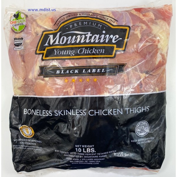 CHICKEN THIGH BONELESS/ENCUENTRO S/H. 4/10LB