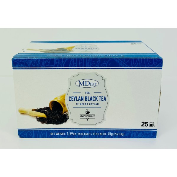 MDIST CEYLAN BLACK TEA/TE CEYLAN BLACK. 16/25 PACK