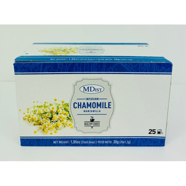 CHAMOMILE TEA/TE MANZANILLA. 16/25 PACK