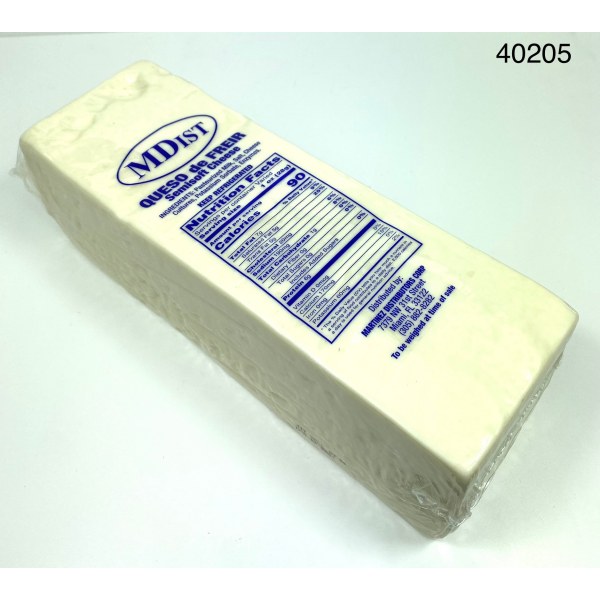 WHITE FRYING CHEESE LOAF/QUESO FREIR. 4/5LB