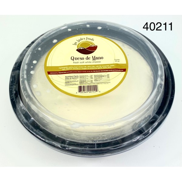 FRESH SOFT WHITE CHEESE/QUESO. 30/24OZ
