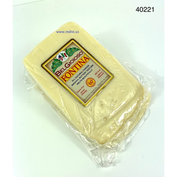 FONTINA WEDGE CHEESE/QUESO. 18/1.25LB