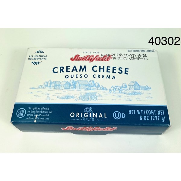 CREAM CHEESE REGULAR/QUESO CREMA. 36/8OZ