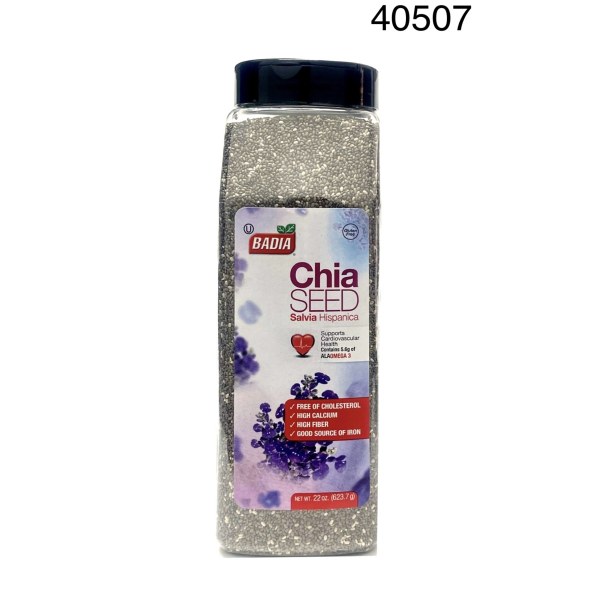 BD CHIA SEED BADIA. 4/22OZ