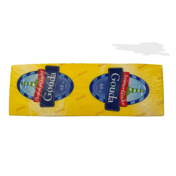 GOUDA CHEESE LOAF/QUESO GOUDA BARRA. 4/6.5LB