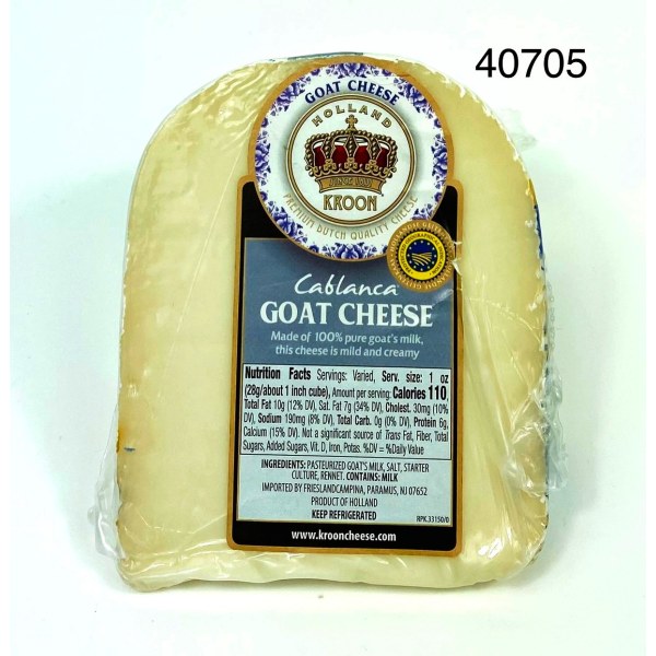 CABLANCA GOAT CHEESE/QUESO CHIVA. 6/1.5LB
