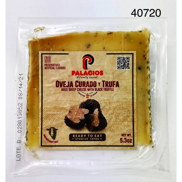 AGED SHEEP CHEESE W/TRUFAS/QUESO. 12/5.3OZ