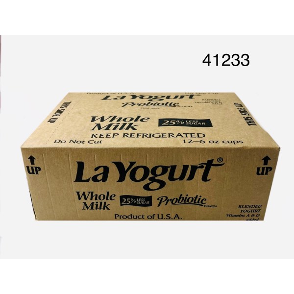 COCONUT    YOGURT 6 OZ. 1/12 PACK