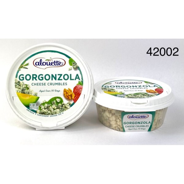 GORGONZOLA CHEESE CRUMBLED/QUESO. 12/4OZ