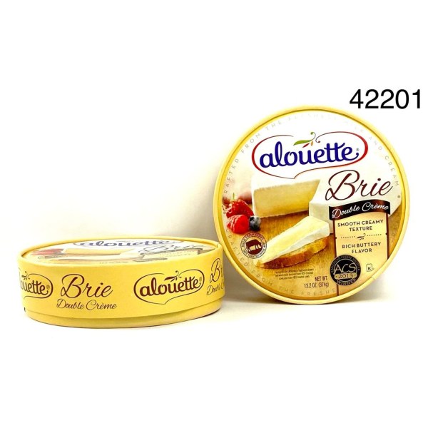BRIE DOUBLE CREAM CHEESE/QUESO. 6/13.2OZ