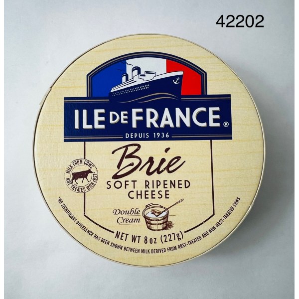 IDF DOMESTIC BRIE WHEEL 8OZ. 6/8OZ