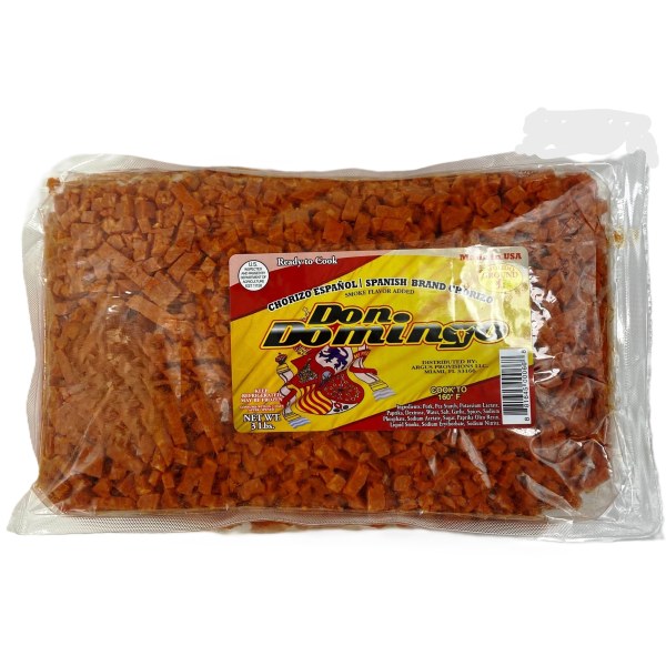 GROUND CHORIZO/CHORIZO MOLIDO. 8/3LB