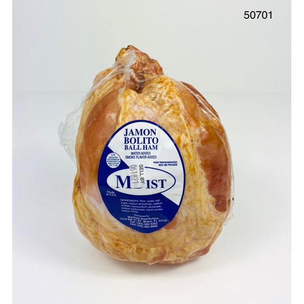 SMOKED BOLO HAM/JAMON BOLO AHUMADO. 8/3LB