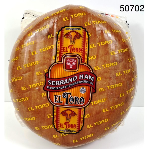 CLASSIC STYLE SERRANO HAM/JAMON. 2/12LB