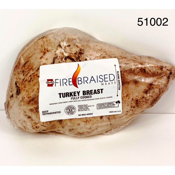 FIRE BRAISED TURKEY BREAST COOKED W/M. 2/4.5LB