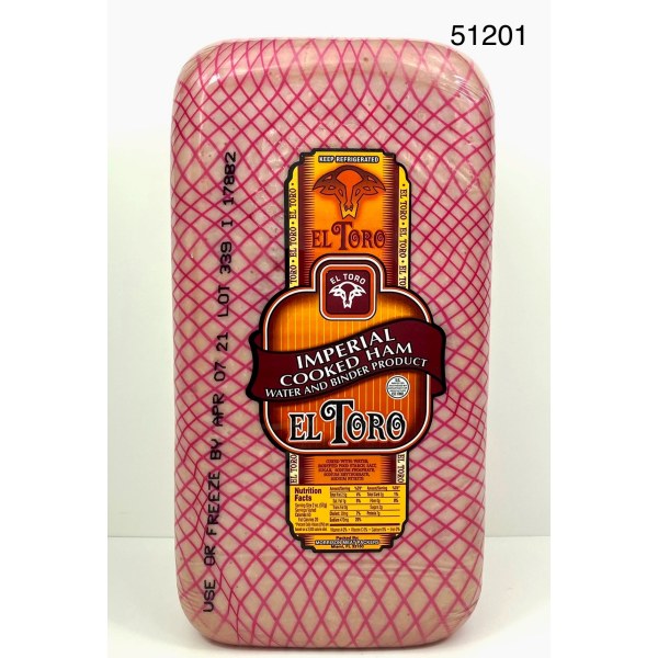 COOKED HAM/JAMON COCIDO. 3/14LB