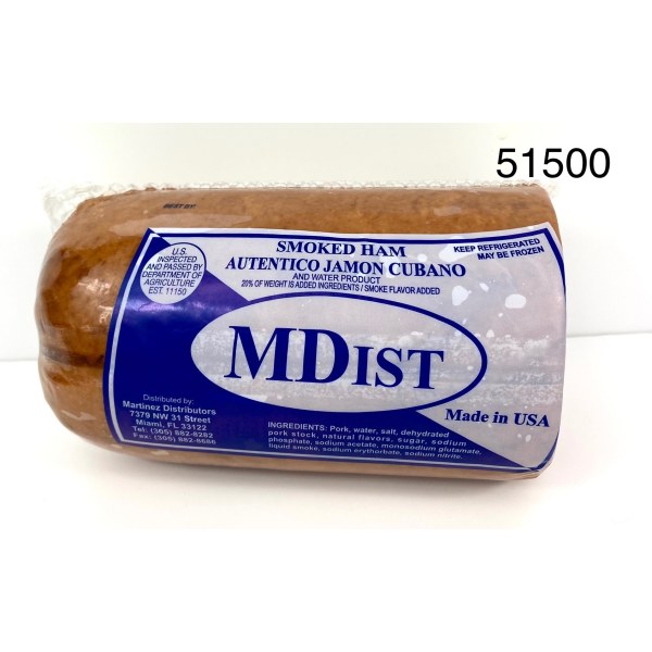 CUBAN VICKY STYLE HAM/JAMON ESTILO VICKY. 8/3LB