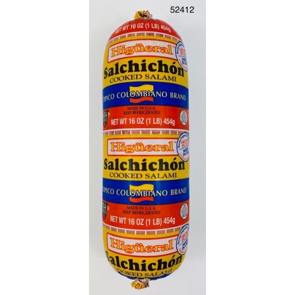 SALCHICHON CKD SALAMI COLOMBIANO. 14/1LB