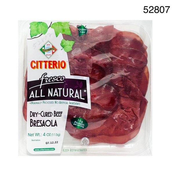 DRY CURED BEEF BRESAOLA. 12/4OZ