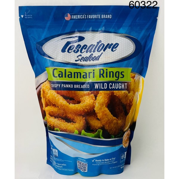 BREADED CALAMARI RING WILD CAUGHT. 12/2.5LB