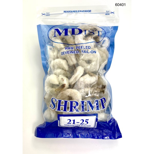 RAW PLD SHRIMP 21-25/CAMARON. 5/2LB