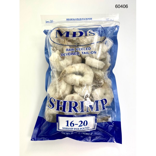 RAW PLD SHRIMP 16-20/CAMARON. 5/2LB
