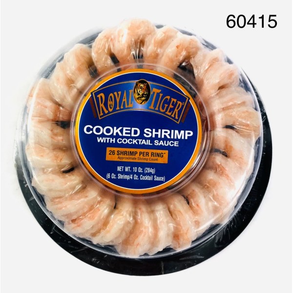 COOKED SHRIMP W/SAUCE /CAMARON. 8/10OZ