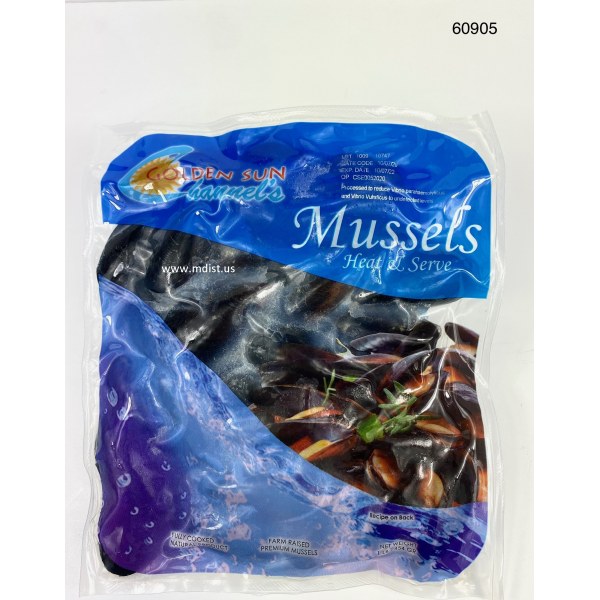 MUSSEL WHOLE COOKED/MEJILLONES. 10/1LB