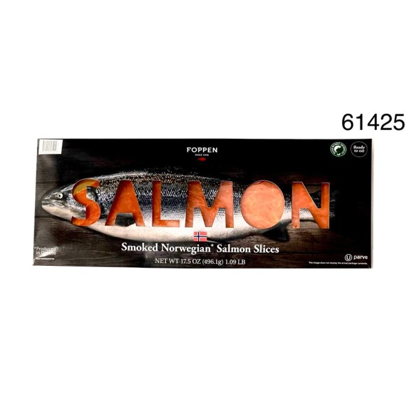 SMOKED SALMON. 10/17.5OZ