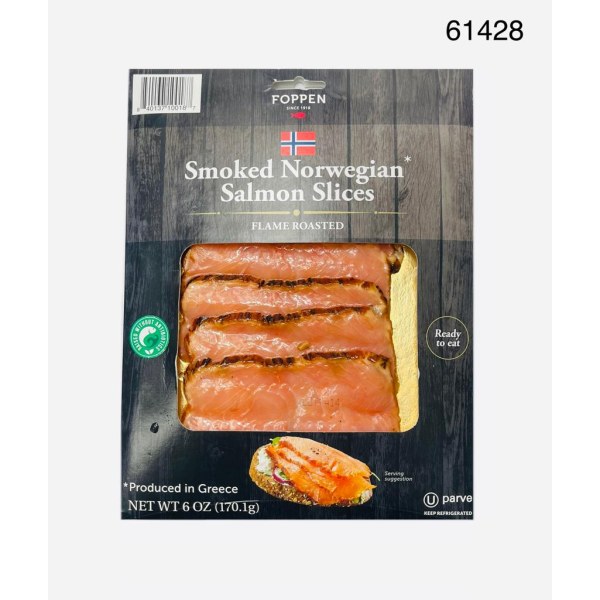SMOKED SALMON. 8/6OZ