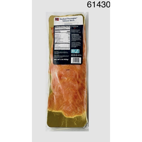 SMOKED SALMON. 10/1LB