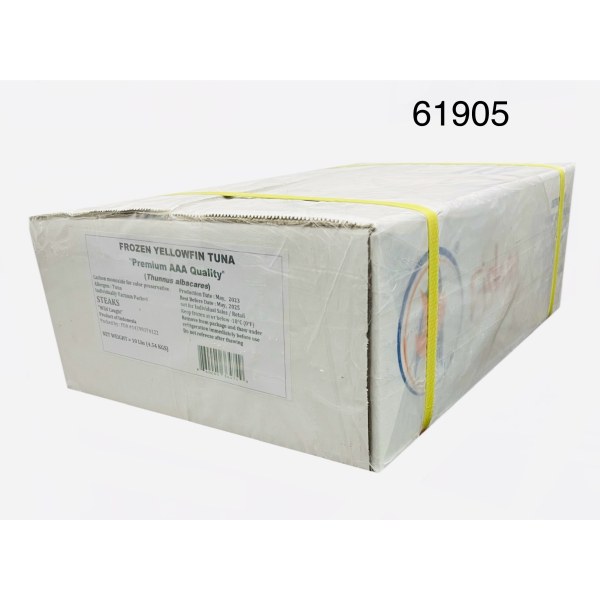 TUNA STEAKS 4OZ YELLOWFIN FISH33 FZ IVP. 1/10LB