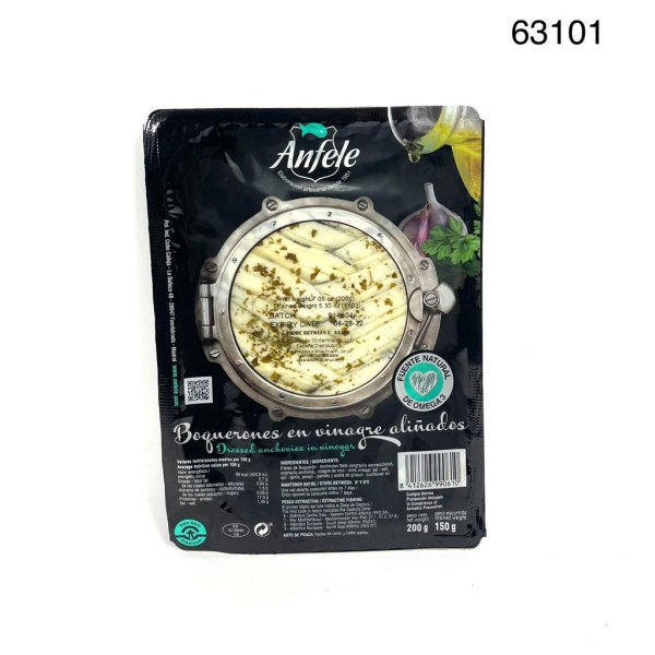 ANCHOVIES IN VINEGAR/BOQUERONES. 7/7.05OZ