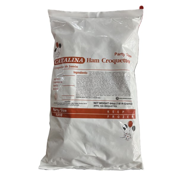 HAM CROQUETTE PARTY SIZE/CROQUETAS. 6/100 PK